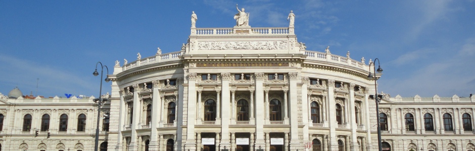 Das Burgtheater in Wien